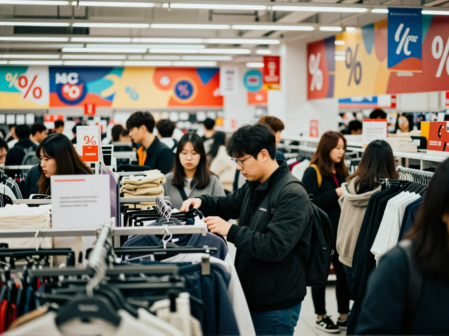 롯데백화점 분당점 폐점 세일03