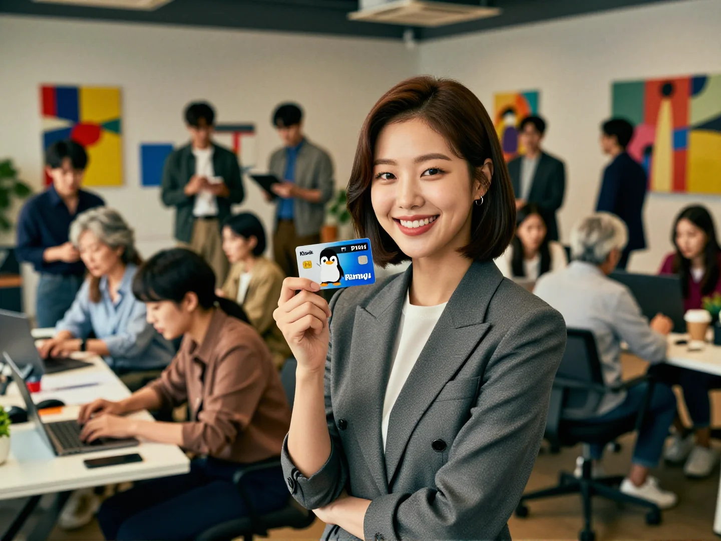 케이뱅크 핑구카드02