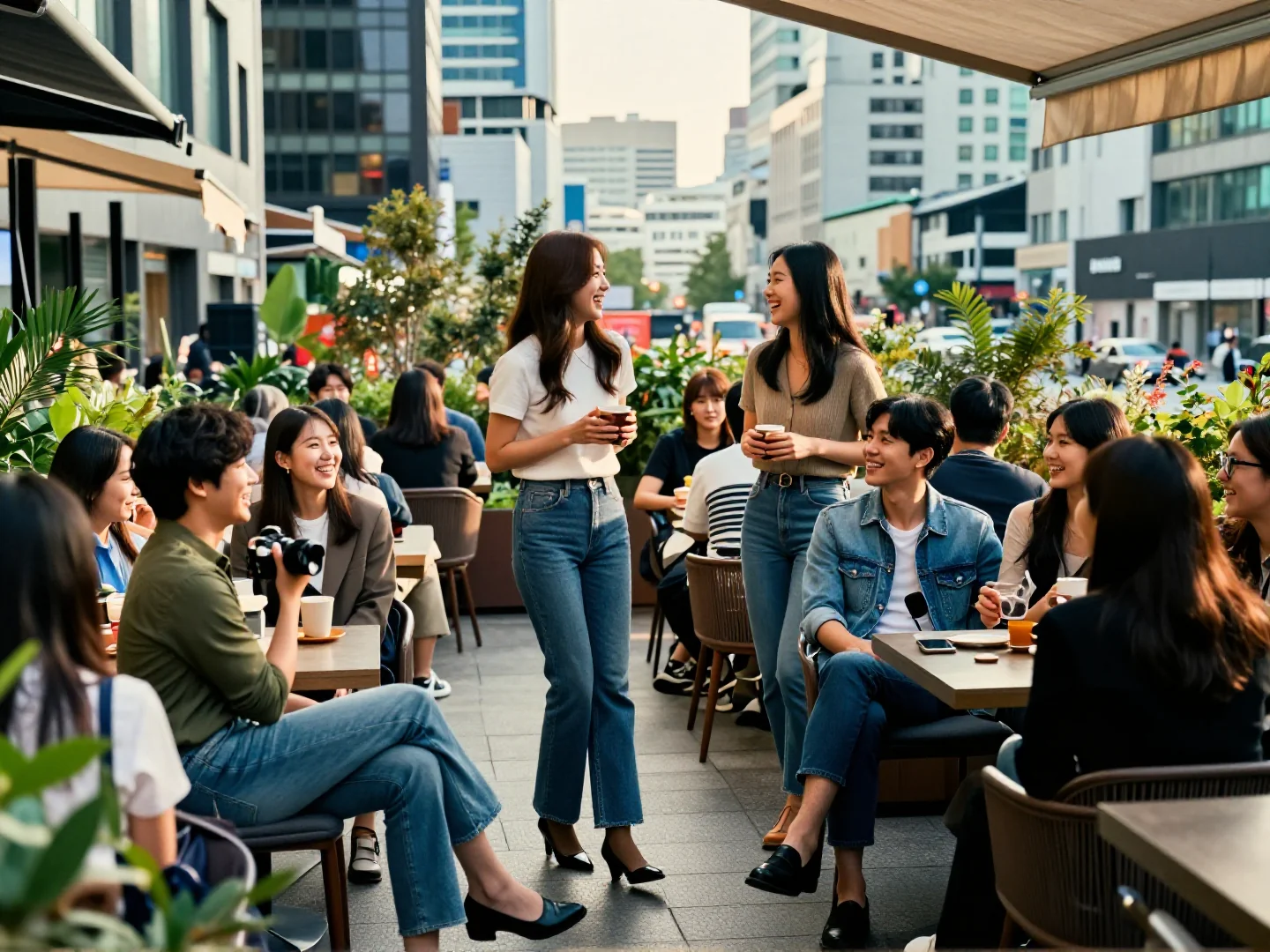 카리나 골반핏 청바지04